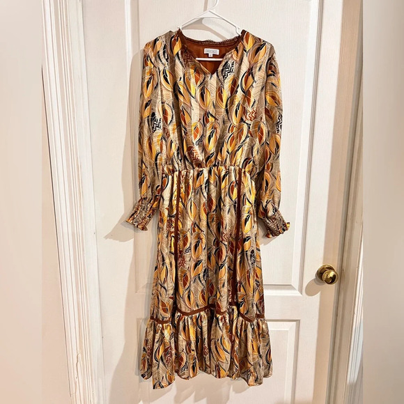 Sweet Salt Maxi Long Sleeve Dress - Picture 1 of 6